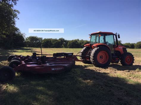 2013 Kubota M108s Mfwd Tractor