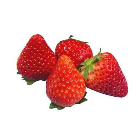 Four Imported Nutrition Strawberries Imported Fruit Specialty