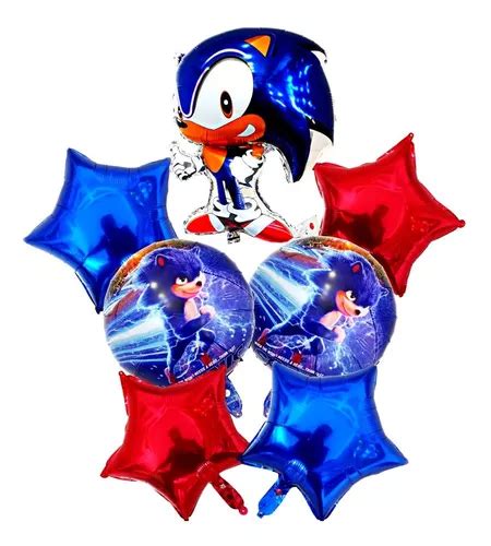 Combo Kit Globos Sonic