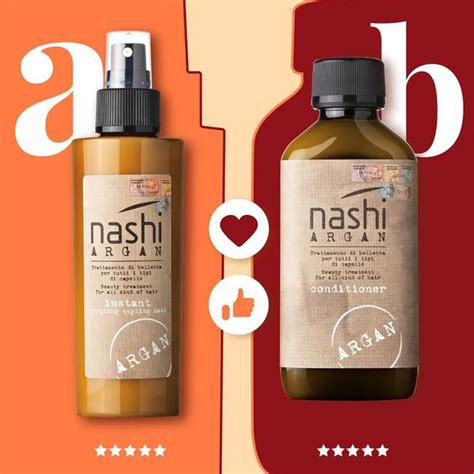 Nashi Argan Кондиционер + Увлажняющий спрей для укладки волос - купить ...