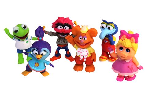 Disney Junior Muppet Babies Bundle - Playroom Figure Set of 6 - Walmart ...