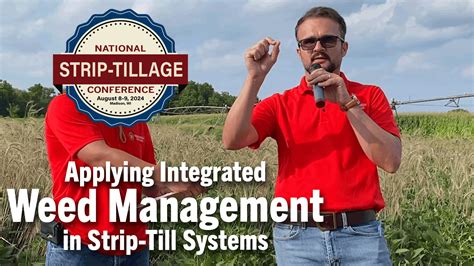 Video Applying Integrated Weed Management In Strip Till Systems