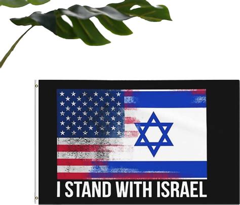 Israel Flag We Stand With Israel Garden Flag I Stand With Israel Flag