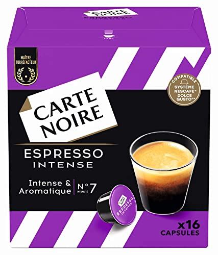 Carte Noire Caf Espresso Intense Capsules Compatibles Dolce Gusto