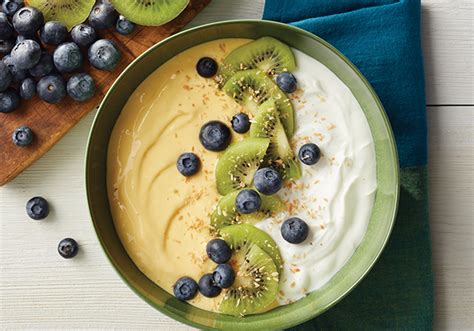 Mango Turmeric Smoothie Bowl Fage Yogurt
