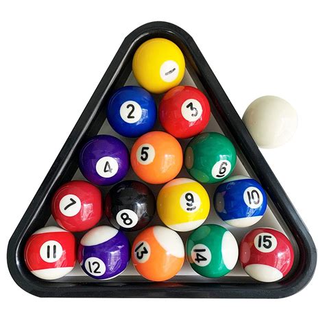 Upgrade Billiard Balls Set 15 Inch Mini Size For 6 Feet Pool Table 1