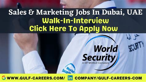 World Security Career Jobs In Dubai UAE 2022 100 Free Hiring Now