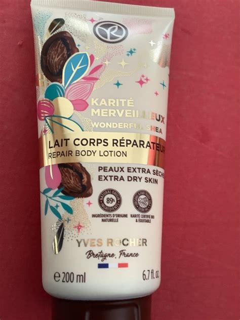 Yves Rocher Karit Merveilleux Lait Corps R Parateur Inci Beauty