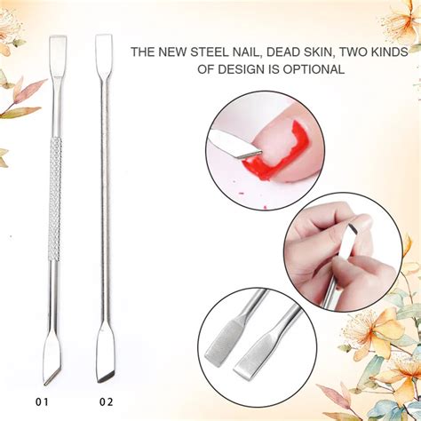 Ways Stainless Steel Cuticle Pusher Haicar Pc Nail Art Cuticle Push