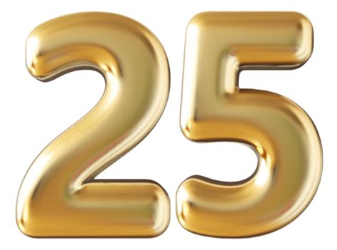 Number 25 Pngs For Free Download