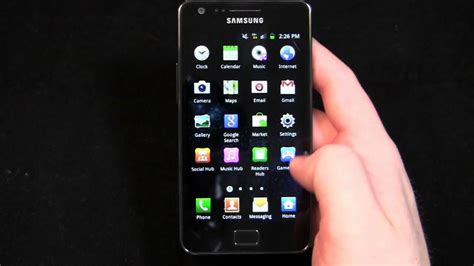 Samsung Galaxy S II Review Part 1 YouTube