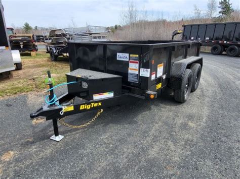 Big Tex Trailers Sr X K Tandem Axle Dump Trailer In