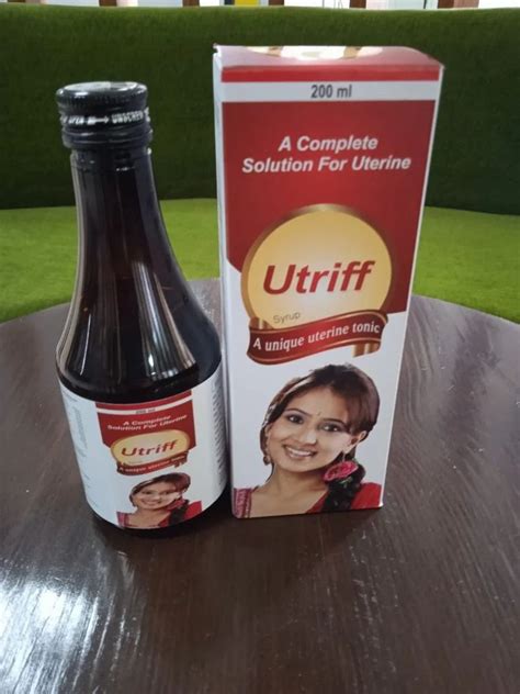 UTRIFF Ayurvedic Uterine Syrup For Clinical Packaging Type Plastic