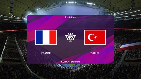 PES 2020 France Vs Turkey EURO 2020 Qualification 14 October 2019