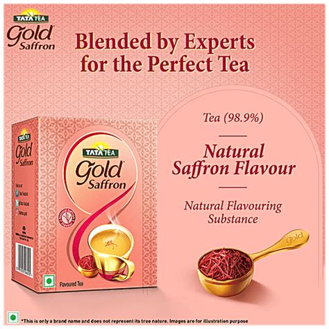 Buy Tata Tea Gold Saffron Black Tea Natural Flavour Rich In Taste Online At Best Price Of Rs