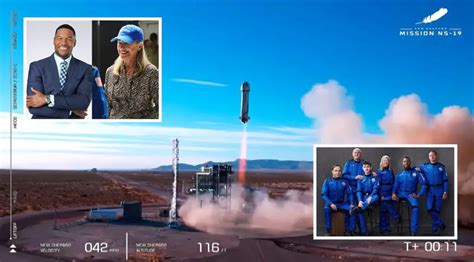 Jeff Bezos’ Blue Origin launches Michael Strahan, Alan Shepard's daughter, and four others to ...