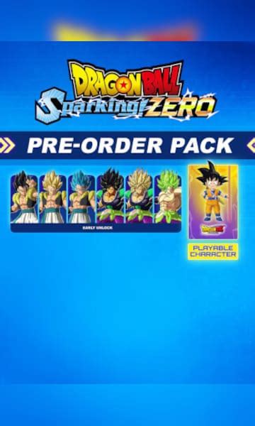 Buy DRAGON BALL Sparking ZERO Pre Order Pack PC Steam Key