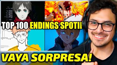 MEJORES QUE LOS OPENINGS GIORGINO REACCIONA A LOS 100 ENDINGS DE