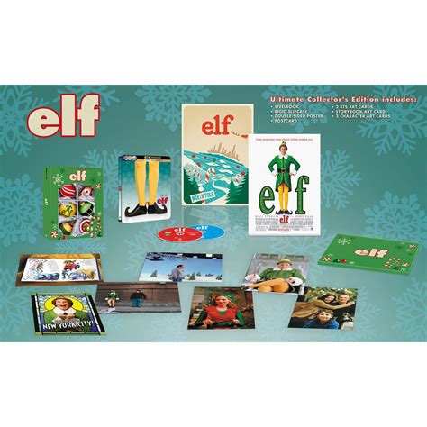 Elf Th Anniversary Ultimate Collector S Edition K Ultra Hd Steelbook