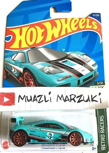 Hot Wheels Mclaren F Gtr Retro Racers Lote B Lacrado Parcelamento Sem Juros