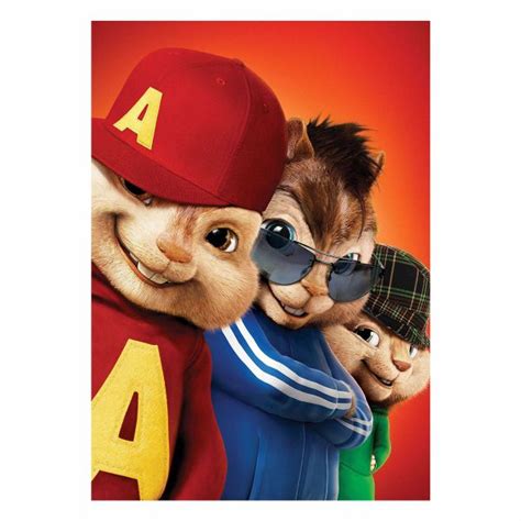 Alvin And The Chipmunks The Squeak Quel Squad Red A Poster Shop