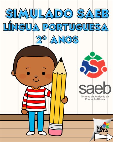 Simulado Saeb L Ngua Portuguesa Ano Pedagogia Na Lata Ho