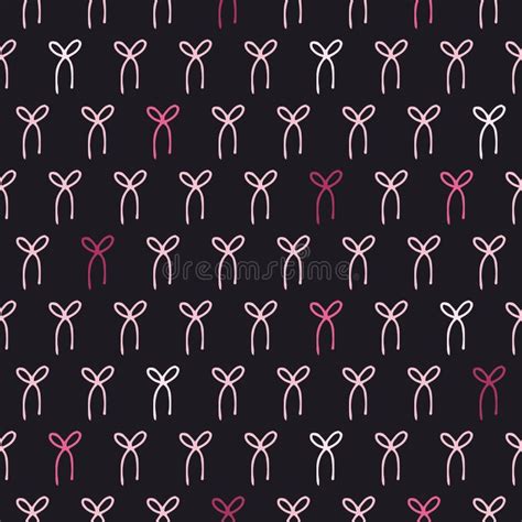 Vector Lingerie Texture Pattern In Pink And Black Stock Vector