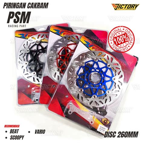 Jual DISC BRAKE PIRINGAN CAKRAM FLOATING PSM 260 MM BEAT SCOOPY VARIO