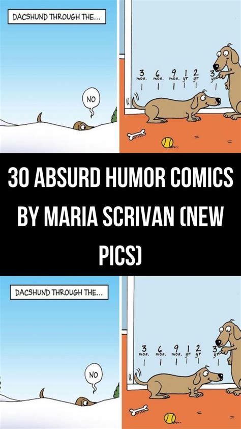 30 Absurd Humor Comics By Maria Scrivan (New Pics) | Comics, Humor, Jokes