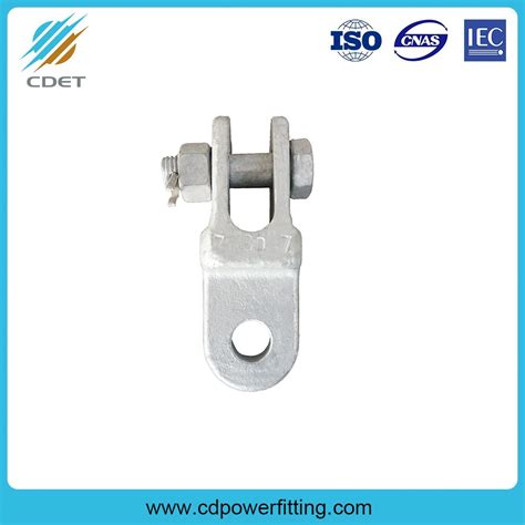 Zbd Type Hot Dip Galvanized Hanging Tongue Clevis Clevis For Power