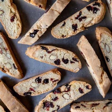 Vegan Biscotti With Almonds And Cranberries Domestic Gothess