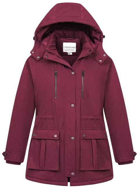 32 Degrees Heat Ladies Packable Ultra Light Down Jacket Medium Wine