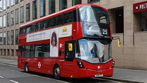 London Buses Route 25 Ilford To City Thameslink Station YouTube