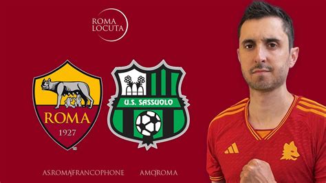 As Roma Us Sassuolo Calcio Pts Fondamentaux Avant La Treve