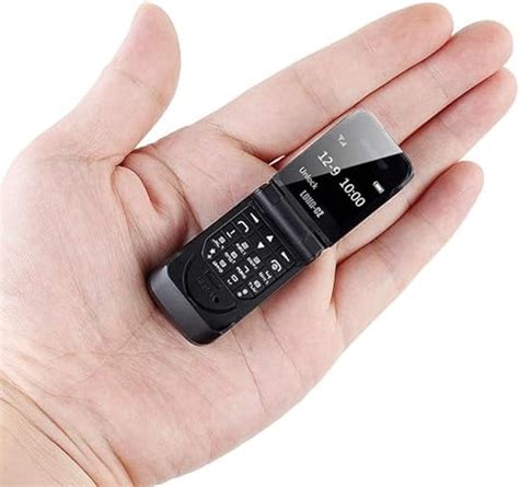 Long Cz J World Mini Smallest Flip Mobile Phone Unlocked Black