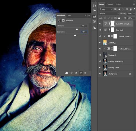 Фотошоп как сделать эффект картины