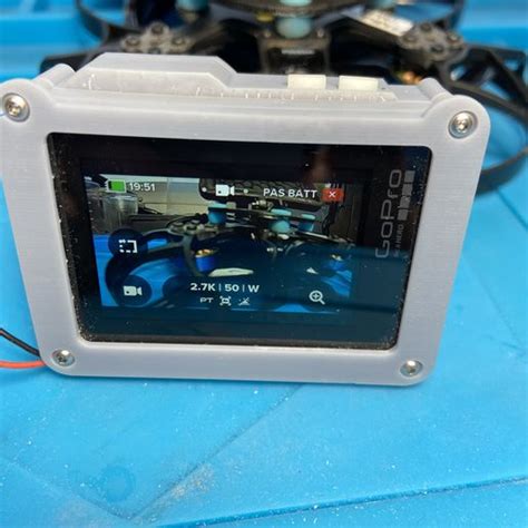 Archivo Stl Gopro Naked Modular Pantalla Nuevo Concepto