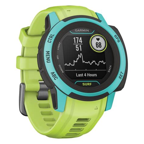 Garmin Instinct 2s Surf Edition Smart Watch With Step Counter Heart Rate Monitor And Gps