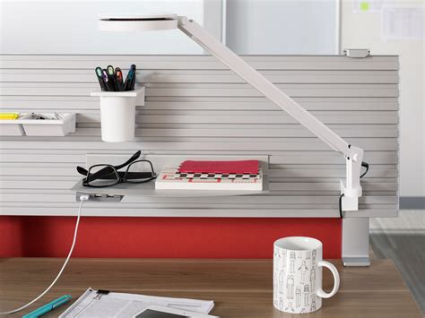 Slatwall And Slatrail Vertical Desk Storage Steelcase Slat Wall