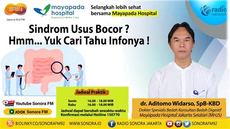 Sindrom Usus Bocor Hmm Yuk Cari Tahu Infonya Talkshow With