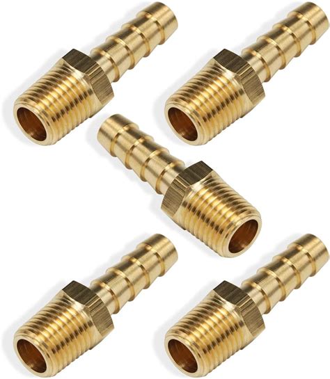 Amazon Uxcell Brass Fitting Connector Metric M10 1 Male To Barb