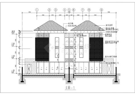 汕头市广济南村木某3层砖混结构单体民居别墅全套建筑设计cad图纸居住建筑土木在线