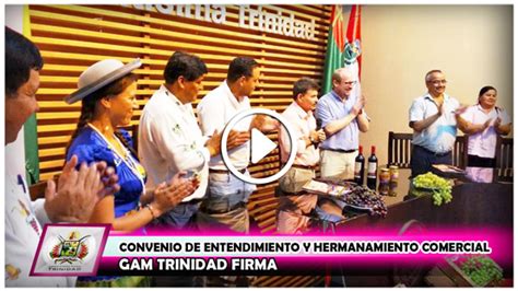 Firma Del Convenio De Entendimiento Y Hermanamiento Comercial