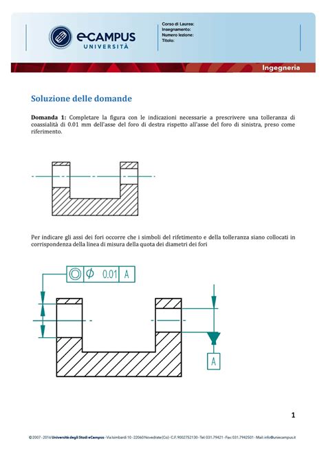 Soluzioni Es Lez Esercizio Fisica Insegnamento Numero Lezione