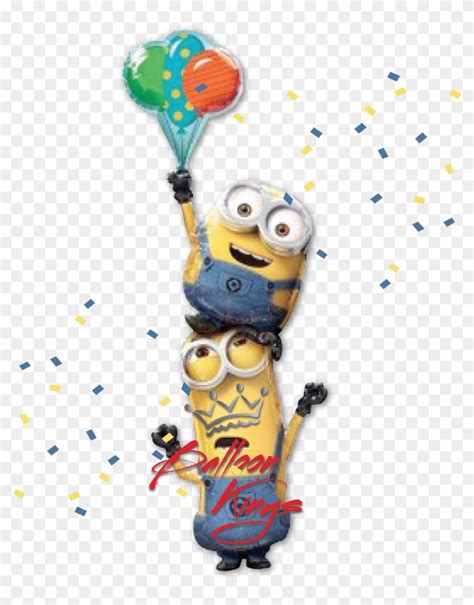 Minions Stacker Airwalker - Minions Happy Birthday Boy, HD Png Download - 1280x1280(#4699941 ...