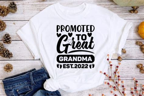 Promoted To Great Grandma Eat 2022 Graphic By Creativesvgzone