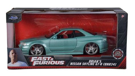 Jada Toys Fast Furious Brian S Nissan Skyline Gt R