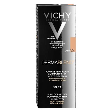 Vichy Dermablend Fondo de Maquillaje Fluido Corrector Nº35 Sand 30ml