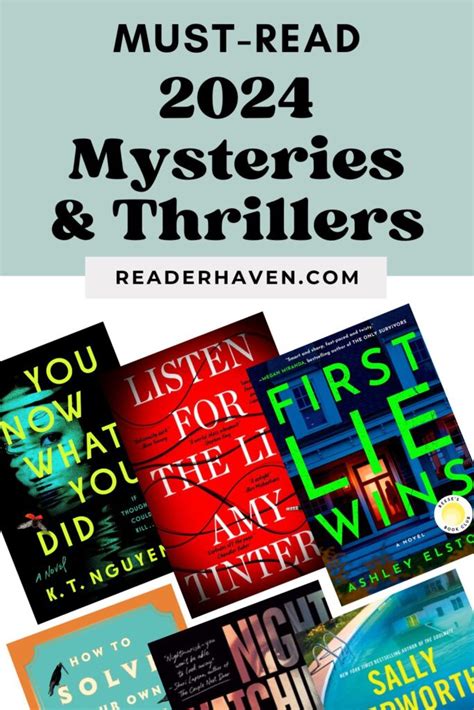 14 Most Anticipated 2024 Thrillers And Mystery Books Reader Haven