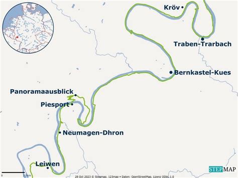 Mosel Radtour Berg Und Talfahrt Im Moselstil